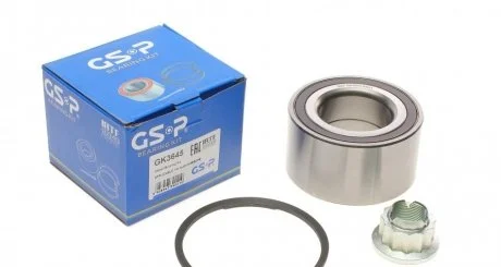 Фото набор колесных подшипников ступицы. GSP GK3645 Набор колесных подшипников ступицы. GSP GK3645