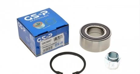 Набор колесных подшипников ступицы. GSP GK3657