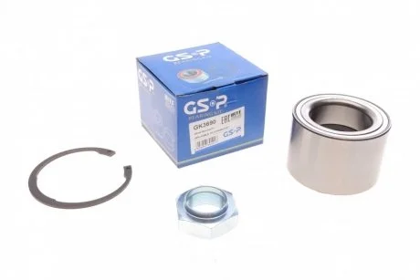 Фото підшипник маточини (комплект) GSP GK3690 Підшипник маточини (комплект) GSP GK3690