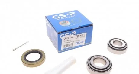 Фото набір підшипника маточини колеса GSP GK3796 Набір підшипника маточини колеса GSP GK3796