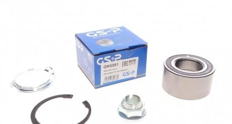 Фото підшипник маточини (комплект) GSP GK6561 Підшипник маточини (комплект) GSP GK6561
