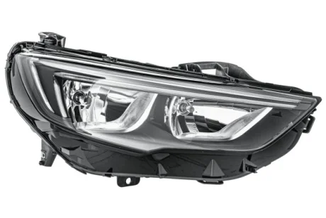Фара Прав (галоген/LED, H7/H7/LED, з лампочкою, колір відбивача: чорн) OPEL INSIGNIA B, INSIGNIA B COUNTRY, INSIGNIA B GRAND SPORT HELLA 1EG354869041