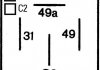 Реле поворотів 207D,Opel,Ford,VW,Peugeot,Fiat,Lada,Honda,Mazda,Nissan,Mitsubishi,Toyota HELLA 4DM003360021 (фото 3)