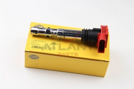 Катушка зажигания Audi A4 B6/B7 A6 C5/C6 A8 D3 2.0/3.0 00-06 HELLA 5DA193175701 (фото 1)