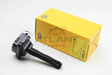 Катушка зажигания Audi A4/6 1.8T/4.2 94-,Passat,Golf IV,Skoda Octavia 1.8T 96- HELLA 5DA358000051