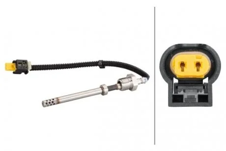 Датчик темп, вихлопних газів MB C-class(W204), E-class(W212), M-class(W166) (до PDF) 08-> (HELLА) HELLA 6PT010376141