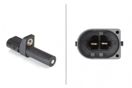 Фото датчик оборотов коленвала HELLA 6PU009110491 Датчик оборотов коленвала HELLA 6PU009110491