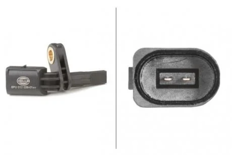 Фото датчик ABS передн.лів.Golf,Passat,T5,Skoda Octavia,Seat,Audi HELLA 6PU 012 039-011 Датчик ABS передн.лів.Golf,Passat,T5,Skoda Octavia,Seat,Audi HELLA 6PU 012 039-011