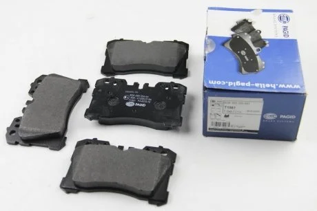 Тормозные колодки пер Lexus LS 06 - HELLA 8DB355006661