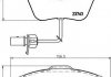 Тормозные колодки, дисковый тормоз (набор) HELLA 8DB355009201 (фото 2)