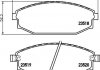 Тормозные колодки, дисковый тормоз (набор) HELLA 8DB355009961 (фото 2)