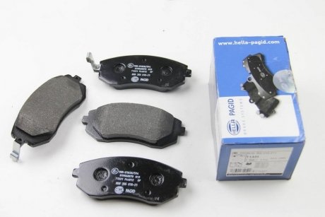 Колодки гальмівні передн.Forester 02-,Impreza,Legacy IV,V,Outback,XV HELLA 8DB355010211