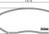 Тормозные колодки, дисковый тормоз (набор) HELLA 8DB355012351 (фото 2)