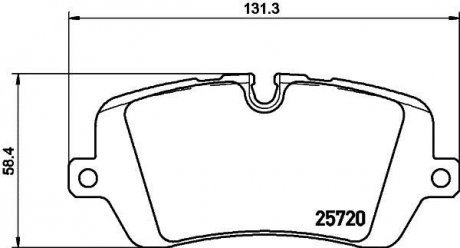 Дисковые тормозные колодки HELLA 8DB355020361