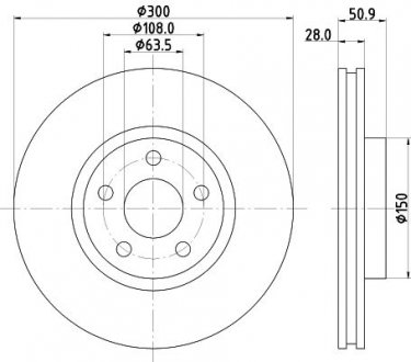PRO High Carbon HELLA 8DD355125511