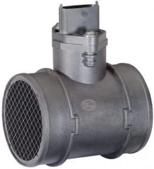 Витратомір повітря (5 pin, модуль) FIAT PANDA, HYUNDAI ELANTRA III, HIGHWAY, SANTA FÉ I, SANTA FÉ I/SUV, TRAJET, TRAJET/MINIVAN, KIA CARENS I, OPEL ASTRA G, ASTRA H, ASTRA H GTC 1.3D-2.0D 02.00- HELLA 8ET009142511