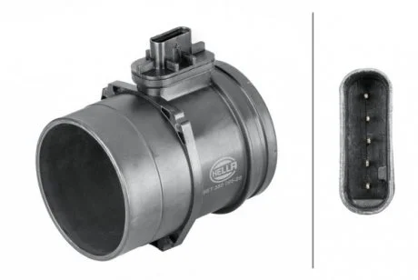 Витратомір повітря (5 pin, модуль) BMW 3 (E90), 3 (E91), 3 (E92), 3 (E93), X1 (E84) 2.0D 12.04-06.15 HELLA 8ET358095261