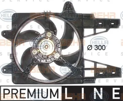 Вентилятор, охлаждение двигателя HELLA 8EW 009 158-241