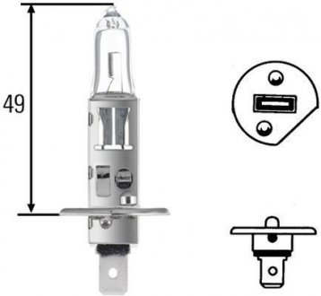 Вт P14,5 s Автолампа HELLA 8GH002089131