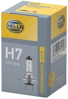 Лампа розжарювання PLUS 60% HELLA 8GH223498231