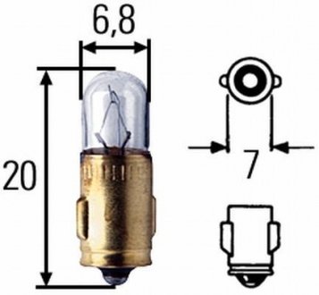 Автолампа (STANDARD) HELLA 8GP002066121