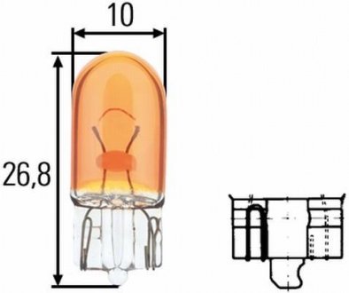 Фонарь накала HELLA 8GP003594543