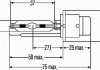 Лампа розжарювання XENON STANDARD HELLA 8GS 007 949-311 (фото 2)