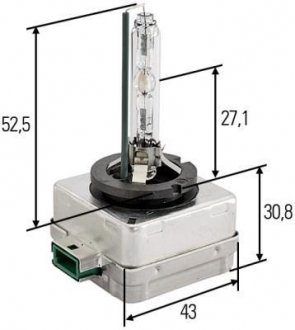 Лампа газорозрядная XENON HELLA 8GS009028311