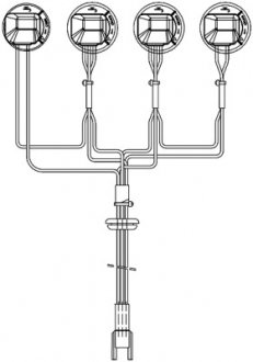 Електропроводка HELLA 8KA155372001