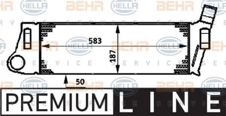 Інтеркулер HELLA 8ML376719031