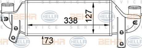 Інтеркулер HELLA 8ML376746621