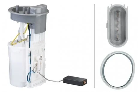 Электро-бензонасос (модуль) (0.5Bar 180l/h) VW Passat 1.9/2.0TDI 05- HELLA 8TF358106211