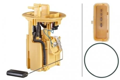 Електричний паливний насос (модуль) PEUGEOT 307, 406 1.6D/2.0D/2.2D 06.98-12.07 HELLA 8TF358106231