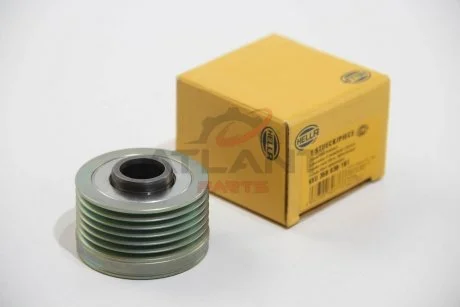 Фото ремінний шків генератора Ducato,Scudo 1.6/2.0JTD 96-,Citroen Jumper,Berlingo,Peugeot HELLA 9XU358038-181 Ремінний шків генератора Ducato,Scudo 1.6/2.0JTD 96-,Citroen Jumper,Berlingo,Peugeot HELLA 9XU358038-181