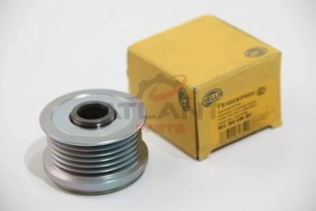 Фото шкив генератора Berlingo,Jumpy,C5 2.0/2.2HDi 01-,Fiat Scudo 98-,Peugeot 306/307/406,Partner,Expert, HELLA 9XU358038-351 Шкив генератора Berlingo,Jumpy,C5 2.0/2.2HDi 01-,Fiat Scudo 98-,Peugeot 306/307/406,Partner,Expert, HELLA 9XU358038-351