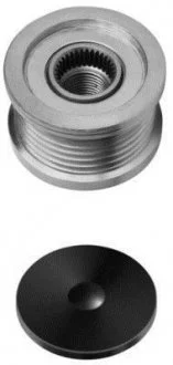 Фото шків генератора BMW 1 (E81), 1 (E82), 1 (E87), 1 (E88), 3 (E46), 3 (E90), 3 (E91), 5 (E60), X1 (E84), Z4 (E85) 1.6-2.0D 03.01-06.15 HELLA 9XU358038391 Шків генератора BMW 1 (E81), 1 (E82), 1 (E87), 1 (E88), 3 (E46), 3 (E90), 3 (E91), 5 (E60), X1 (E84), Z4 (E85) 1.6-2.0D 03.01-06.15 HELLA 9XU358038391