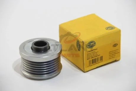 Фото шків генератора HELLA 9XU358038-631 Шків генератора HELLA 9XU358038-631