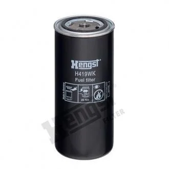 Паливний фільтр DEUTZ FAHR AGROTRON, AGROTRON L, AGROTRON X TCD2012L064VDCR-TCD2013L64V 01.06- HENGST FILTER H419WK
