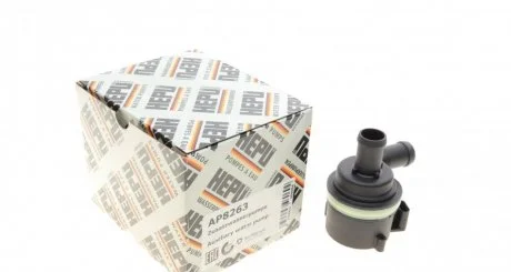 Додатковий водяний насос (режим роботи електричний) AUDI A1, A4 B8, A5, A6 C7, A7 SEAT IBIZA IV, IBIZA IV SC, IBIZA IV ST, IBIZA IV/HATCHBACK, TOLEDO IV SKODA FABIA II, RAPID 1.2-4.2 03.08-12.19 HEPU AP8263