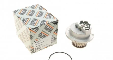 Насос охолоджуючої рідини, з ущільненням CHEVROLET ASTRA, VIVA, OPEL ASTRA G, ASTRA H, ASTRA H GTC, CORSA C, MERIVA A, SIGNUM, TIGRA, VECTRA B, VECTRA C, VECTRA C GTS, ZAFIRA A 1.8 10.95-02.15 HEPU P327