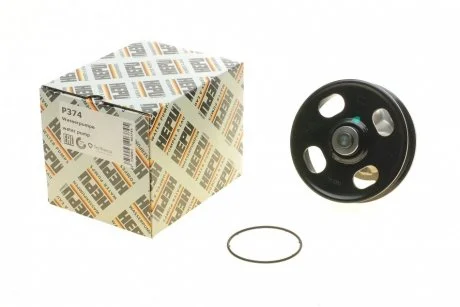 Насос охолоджуючої рідини, з ущільненням CITROEN NEMO, NEMO/MINIVAN, FIAT 500, 500 C, 500L, 500X, DOBLO, DOBLO CARGO, DOBLO/MINIVAN, FIORINO, FIORINO/MINIVAN, GRANDE PUNTO, IDEA 1.3D 06.03- HEPU P374