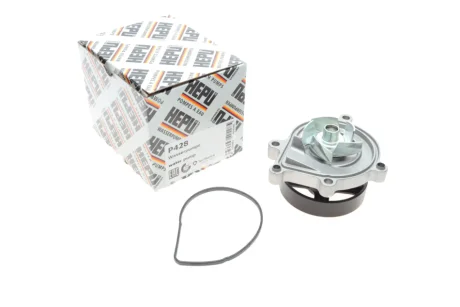 Насос охолоджуючої рідини, з ущільненням MINI (R56), (R57), (R58), (R59), CLUBMAN (R55), CLUBVAN (R55), COUNTRYMAN (R60), PACEMAN (R61), TOYOTA AURIS, AVENSIS, RAV 4 IV 1.6D/2.0D 05.09-12.18 HEPU P428