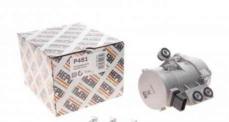 Насос охолоджуючої рідини, без прокладки BMW 1 (E81), 1 (E82), 1 (E87), 1 (E88), 3 (E90), 3 (E91), 3 (E92), 3 (E93), 5 (E60), 5 (E61), 6 (E63), 6 (E64), 7 (E65, E66, E67) 2.0-3.0D 09.03-12.13 HEPU P481