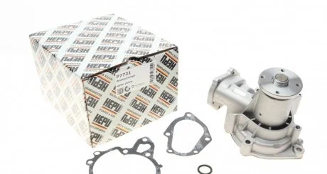 Насос охолоджуючої рідини, з ущільненням MITSUBISHI L200, L200 / TRITON, PAJERO SPORT II 2.5D 01.04- HEPU P7721