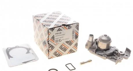 Насос охолоджуючої рідини, з ущільненням NISSAN KUBISTAR, RENAULT CLIO I, CLIO II, CLIO II/HATCHBACK, CLIO IV, KANGOO, KANGOO EXPRESS, TWINGO I 1.2/1.2LPG/1.6 01.96- HEPU P916