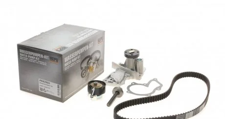 Фото набор ГРМ, пас+ролик+насос HEPU PK02551 Набор ГРМ, пас+ролик+насос HEPU PK02551