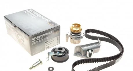 Фото набір ГРМ, пас+ролик+помпа HEPU PK05474 Набір ГРМ, пас+ролик+помпа HEPU PK05474