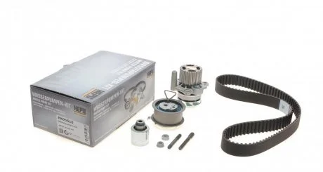 Фото набор ГРМ, пас+ролик+насос HEPU PK05510 Набор ГРМ, пас+ролик+насос HEPU PK05510