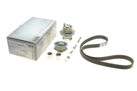 Набір ГРМ, пас+ролик+помпа HEPU PK05870