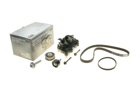 Комплект ременя ГРМ з помпою води HEPU PK06870
